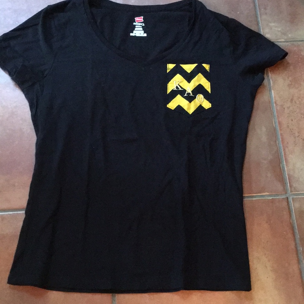 Kappa Alpha Theta Short Sleeved V-Neck